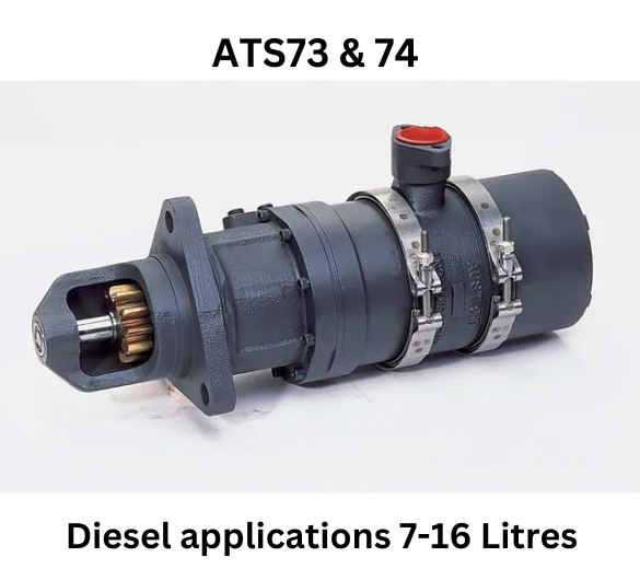 ATS73 & 74 diesel engine component for 7-16 litre applications